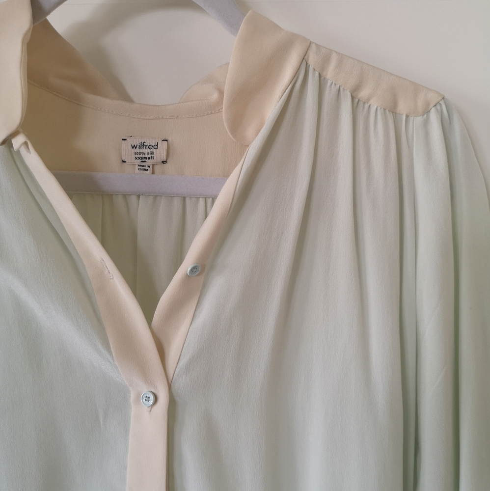 Wilfred silk blouse